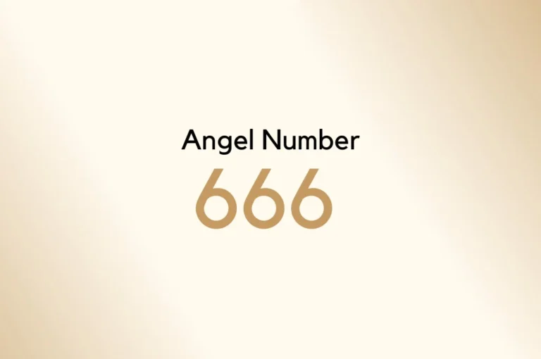 A professional study displaying geometric calculations and historical texts explaining the meaning of 666 angel number.
