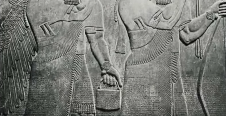 An ancient library study displaying historic stone engravings to analyze various occult symbols and esoteric knowledge.