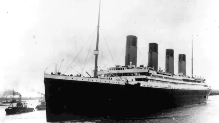 The hull of a massive historical passenger liner reflecting the numerical principles behind the titanic 666 correlation.