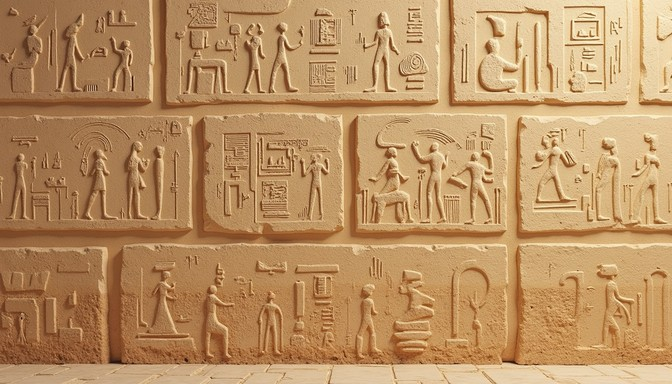 Historical stonework representing the geometric planning and symbolism used by famous freemasons to build lasting monuments.