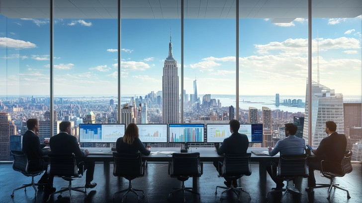 A secure professional environment representing the transition from public conspiracy theories to private strategic collaboration.