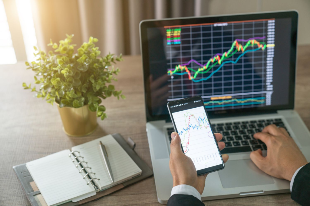 Modern strategic planning using numerical balance to achieve business growth and structural wealth.
