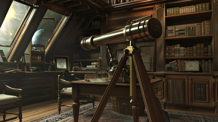 A timeless library where scholars study historical records and the rothschild family tree to understand generational wealth.
