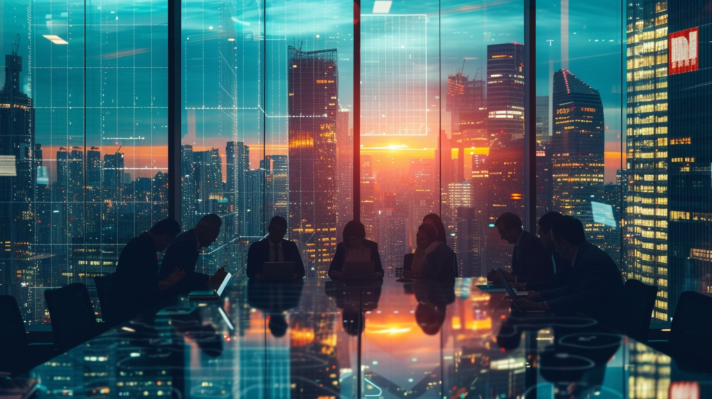 Strategic entrepreneurs cooperating within an elite global brotherhood to manage high-yield assets.