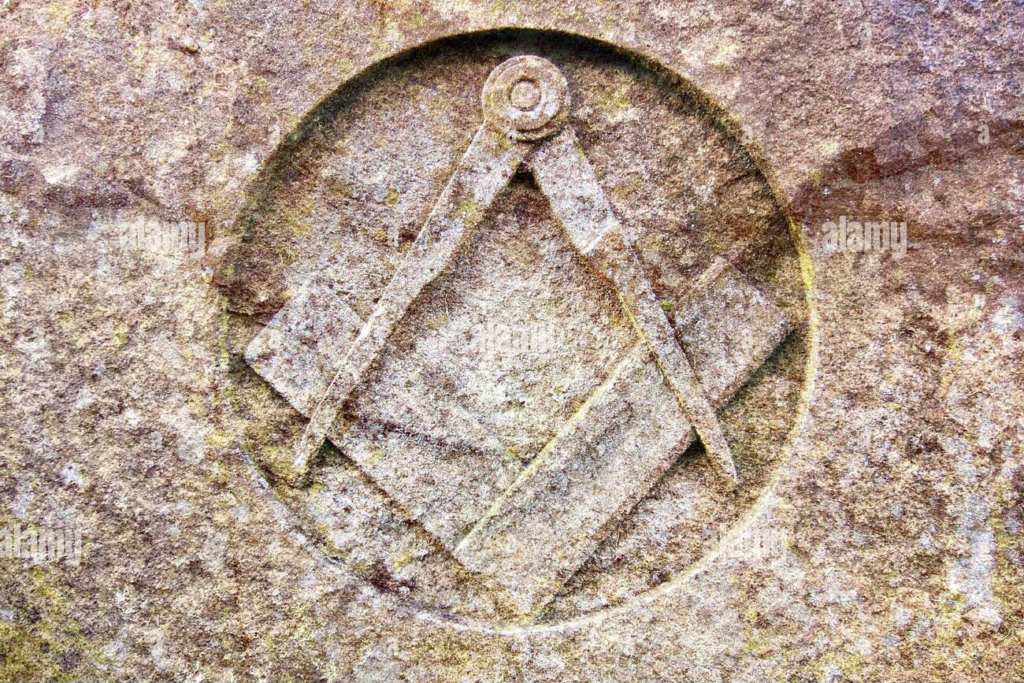 Classic masonic symbols displayed in the pyramid collection representing disciplined planning and structural integrity.
